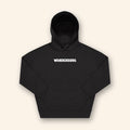 Wanderburg Oversized Hoodie, front with Wanderburg wordmark