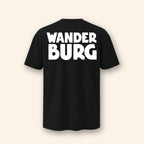 Wanderburg Oversized T-Shirt, back with large Wanderburg logo