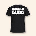 Wanderburg Regular T-Shirt, back with large Wanderburg logo