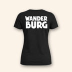 Wanderburg Women T-Shirt, back with large Wanderburg logo