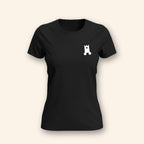 Wanderburg Women T-Shirt, front with embroidered castle